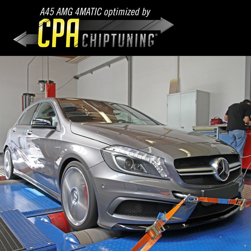 Mercedes A45 AMG 在馬力機上 閱讀更多