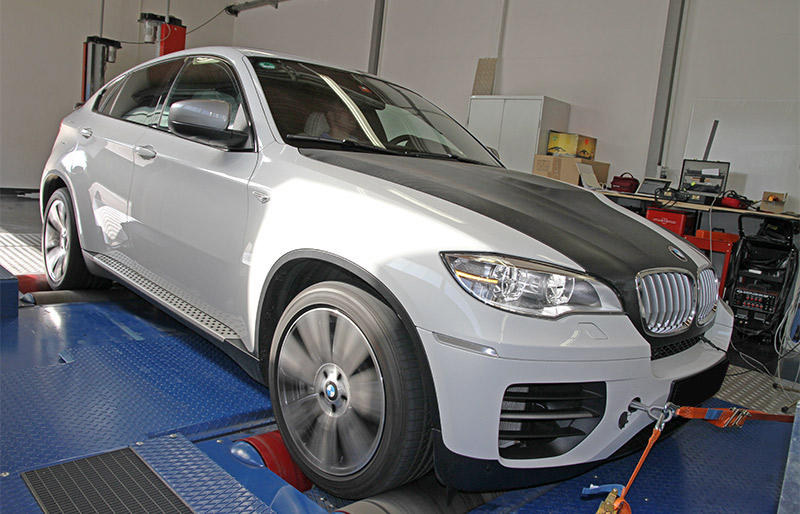 BMW X6 M50d 的晶片調整