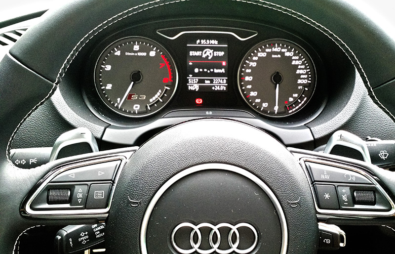 測試中：奧迪S3（8V）2.0 TFSI