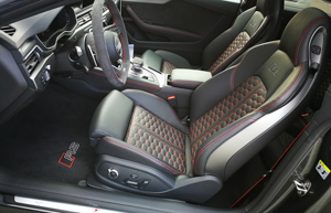 The Audi RS5在CPA上進行測試