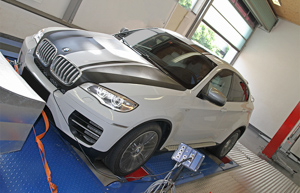 BMW X6 M50d 的晶片調整